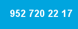 952 720 22 17 952 720 22 17